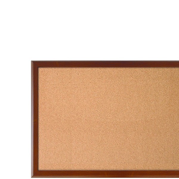 TABLERO CORCHO CONTINENTAL 40X60 MARCO MADERA 3005 PZA